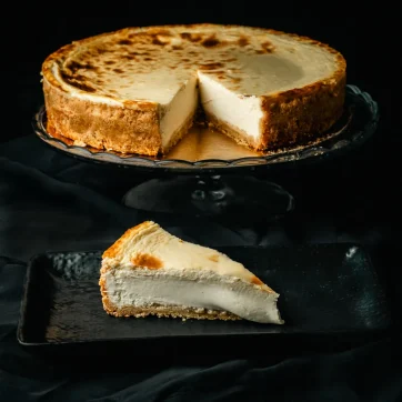Tarta de queso con Gorgonzola