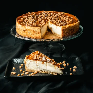 Tarta de queso con Toffee