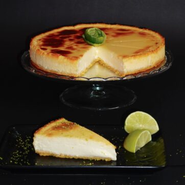 Tarta de queso Lima